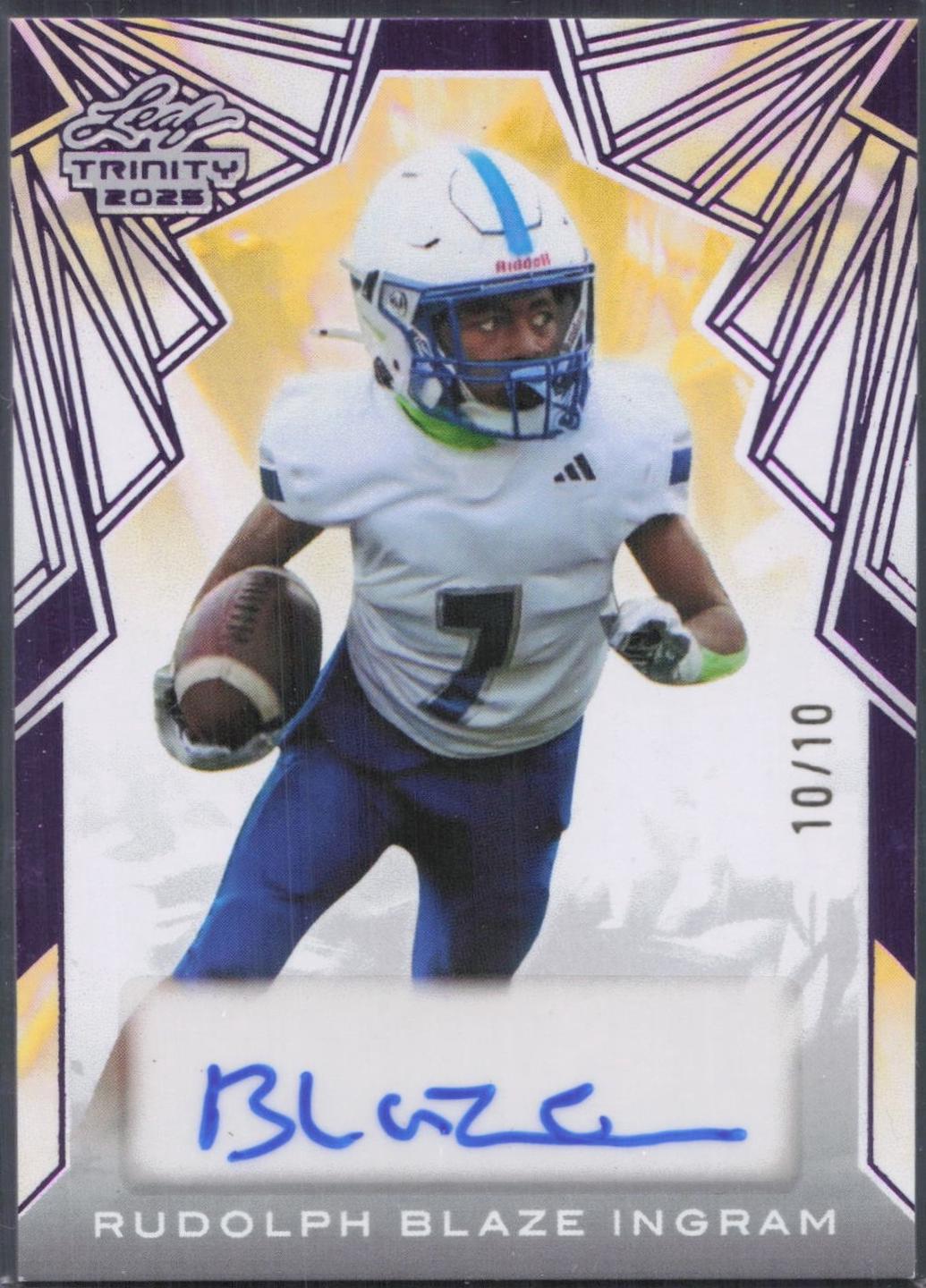 Rudolph Blaze Ingram [Prismatic Purple] #BA-RBI