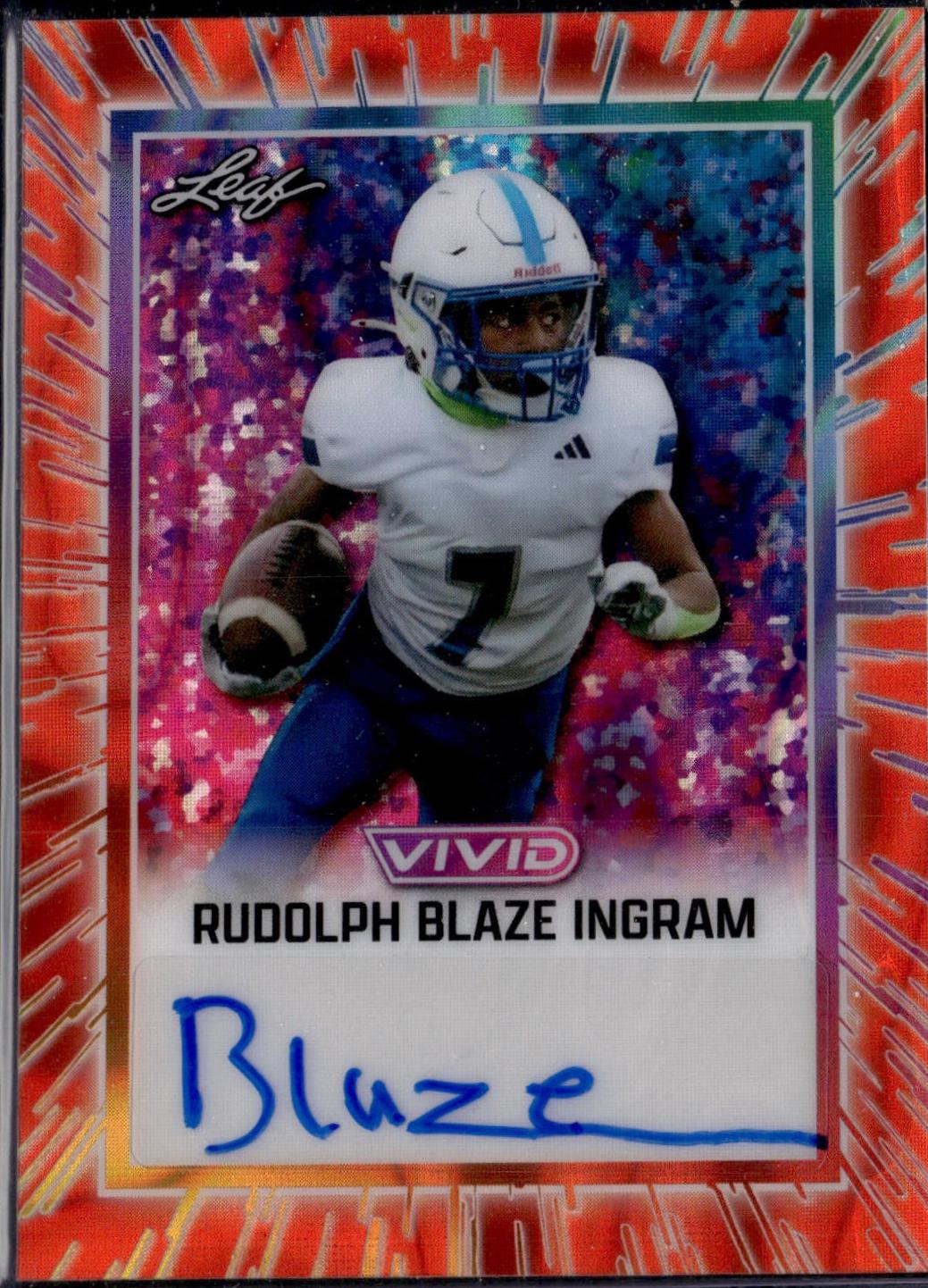 Rudolph Blaze Ingram [Prismatic Red] #BA-RBI