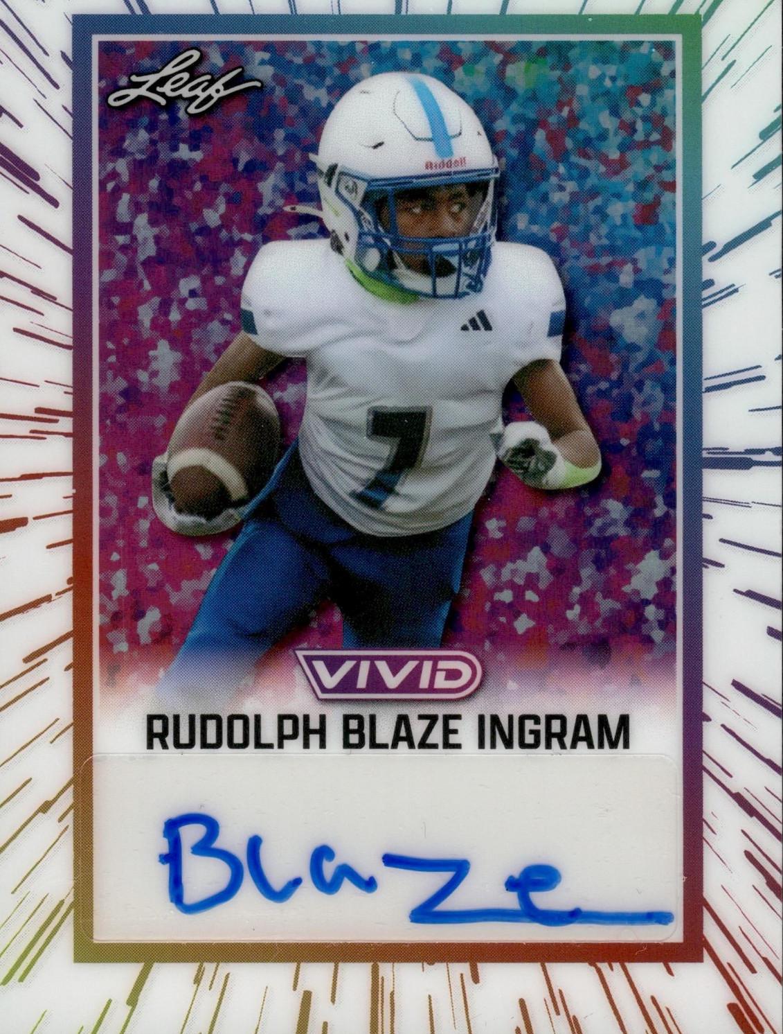 Rudolph Blaze Ingram [Prismatic White] #BA-RBI