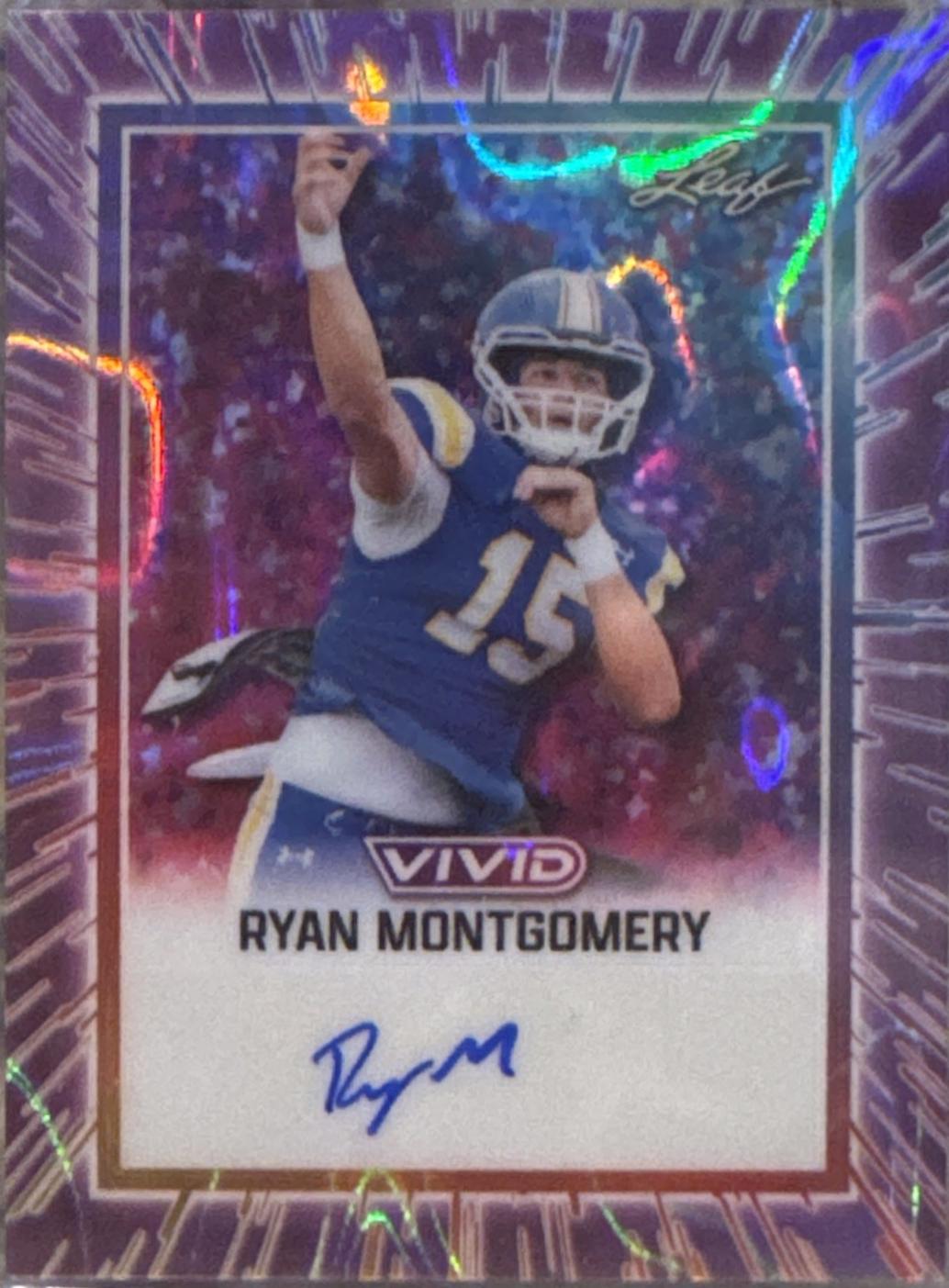 Ryan Montgomery [Prismatic Purple] #BA-RM1