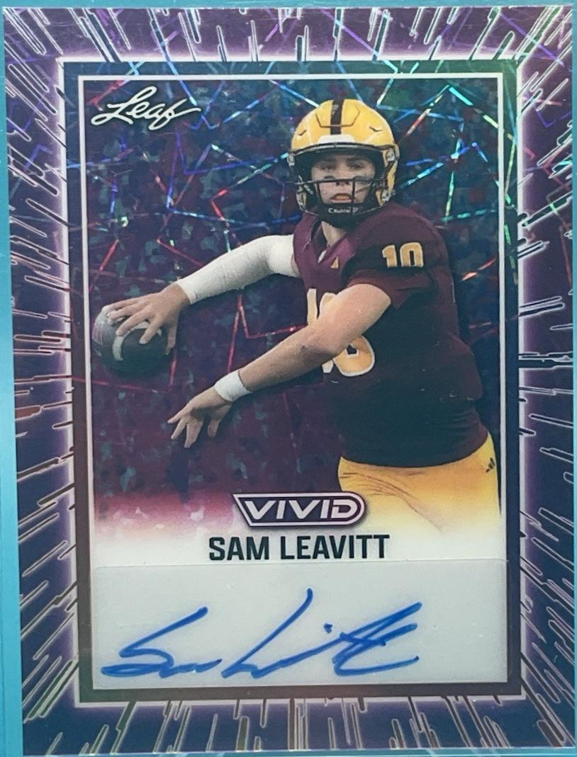 Sam Leavitt [Prismatic Purple] #BA-SL1