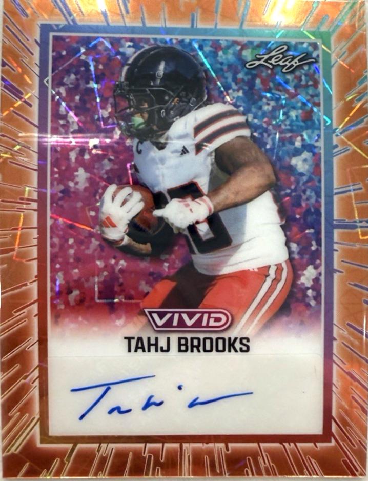 Tahj Brooks [Prismatic Orange] #BA-TB1