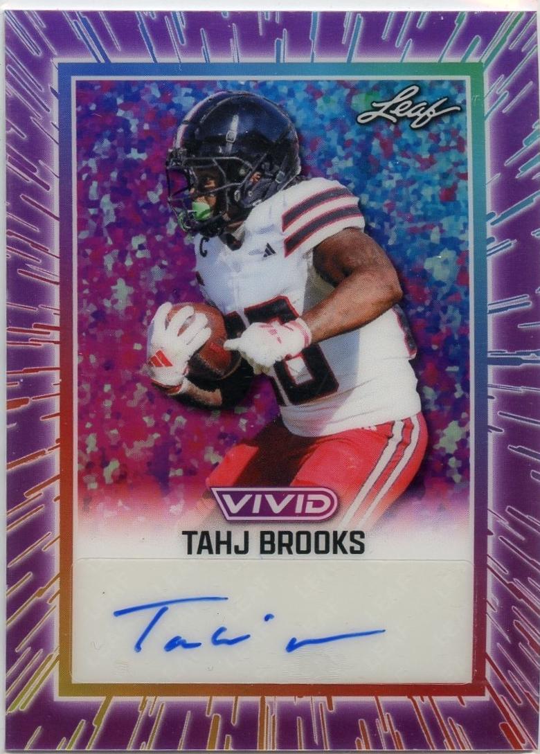 Tahj Brooks [Prismatic Purple] #BA-TB1