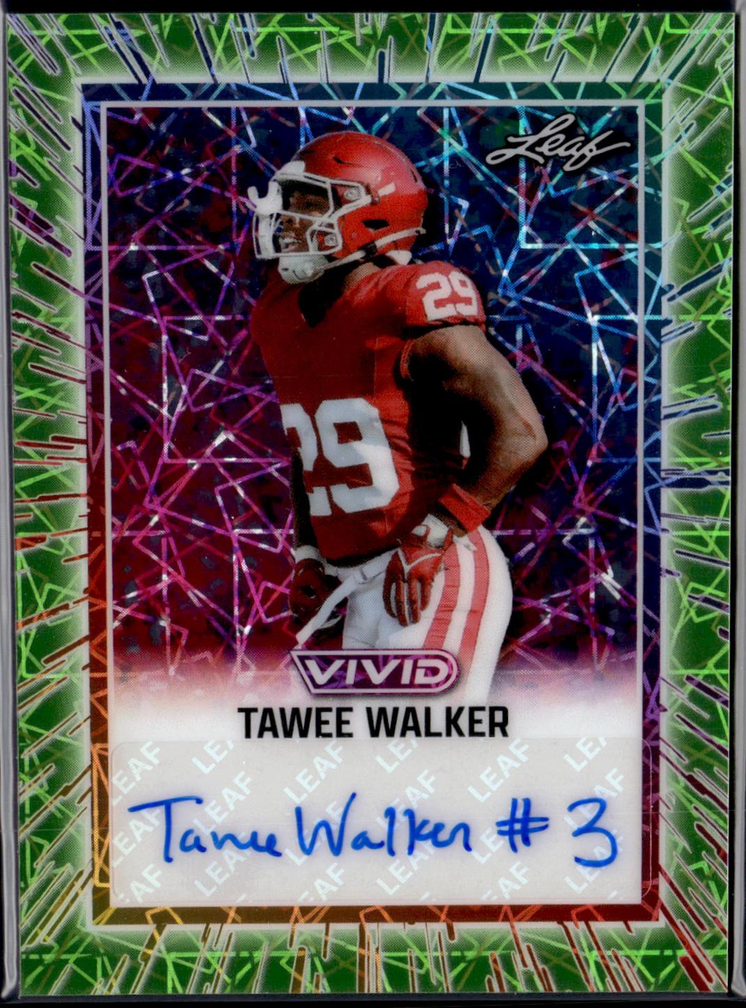 Tawee Walker [Prismatic Green] #BA-TW1