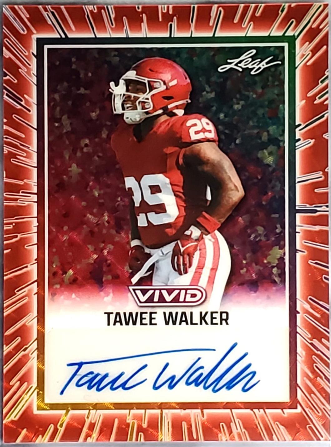 Tawee Walker [Prismatic Orange] #BA-TW1