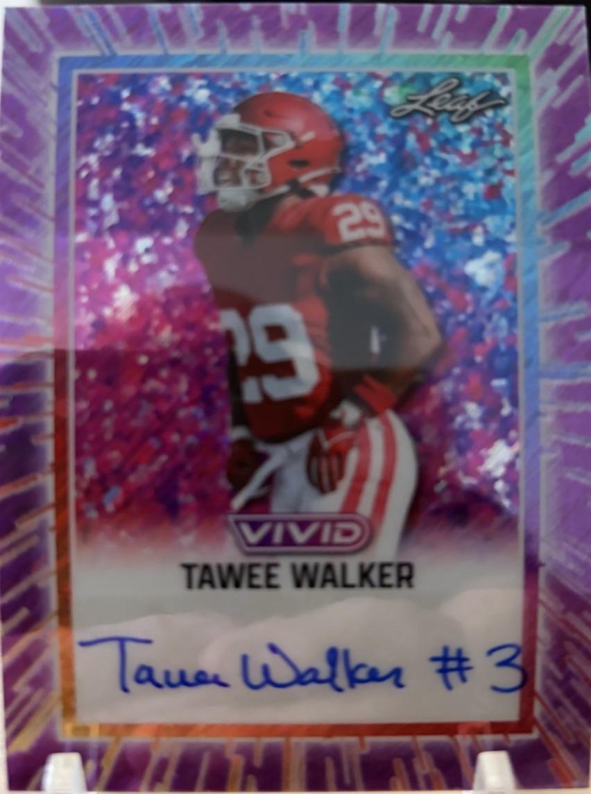 Tawee Walker [Prismatic Purple] #BA-TW1