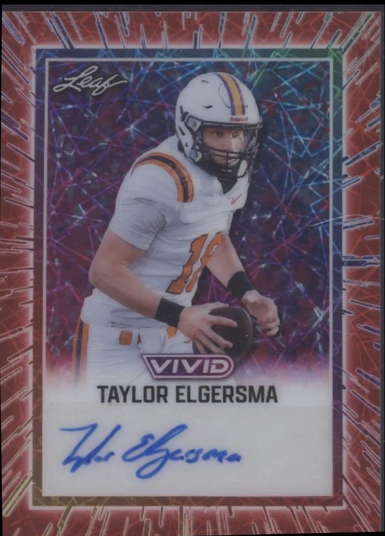 Taylor Elgersma [Prismatic Red] #BA-TE1