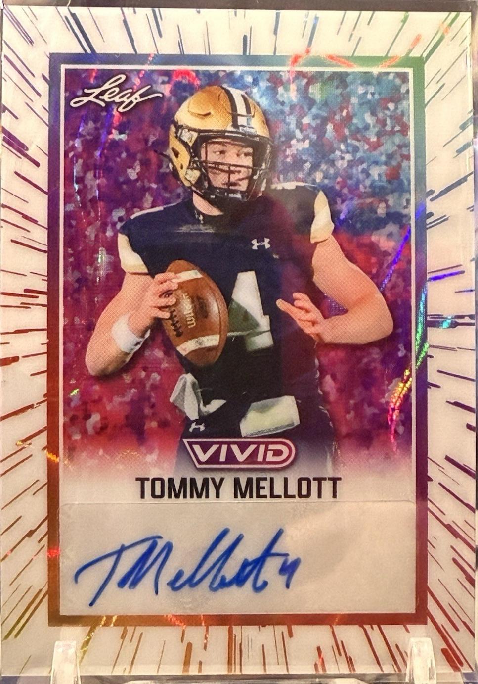 Tommy Mellott [Prismatic White] #BA-TM1