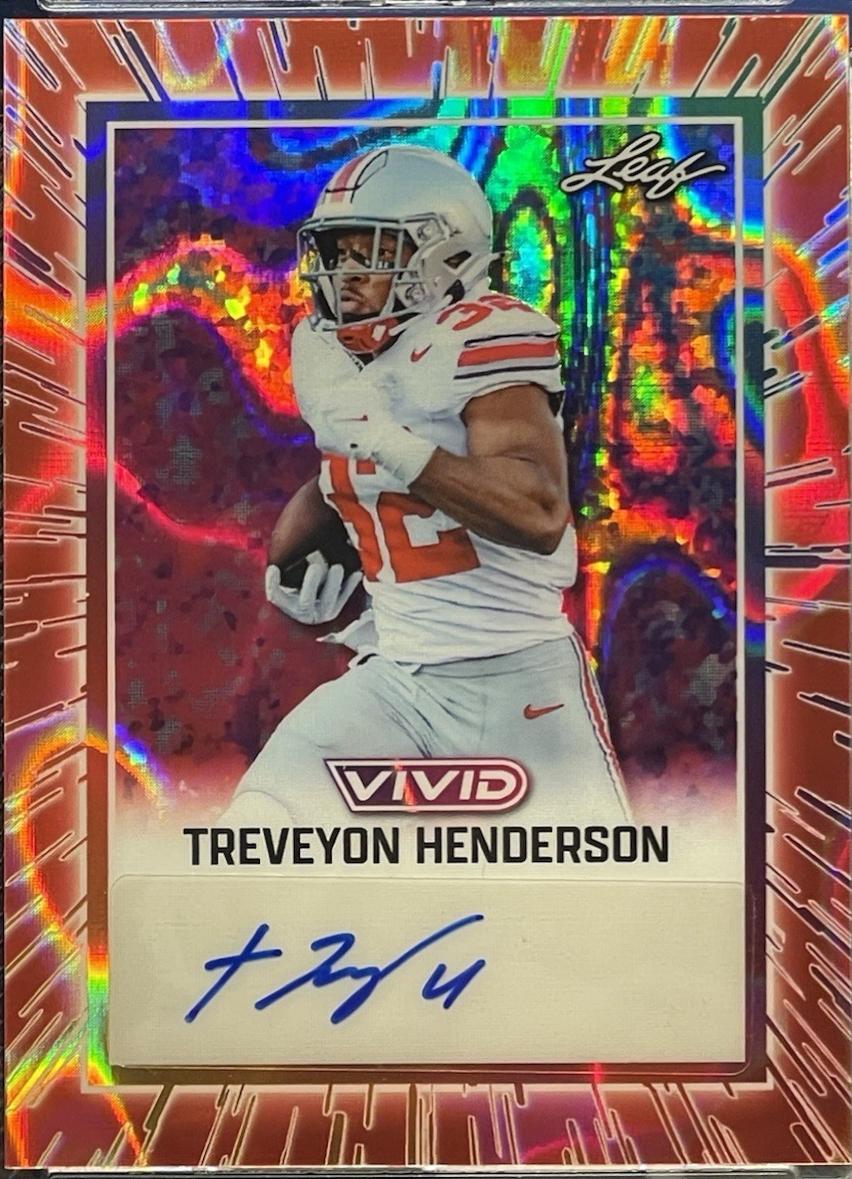 TreVeyon Henderson [Prismatic Orange] #BA-TH1
