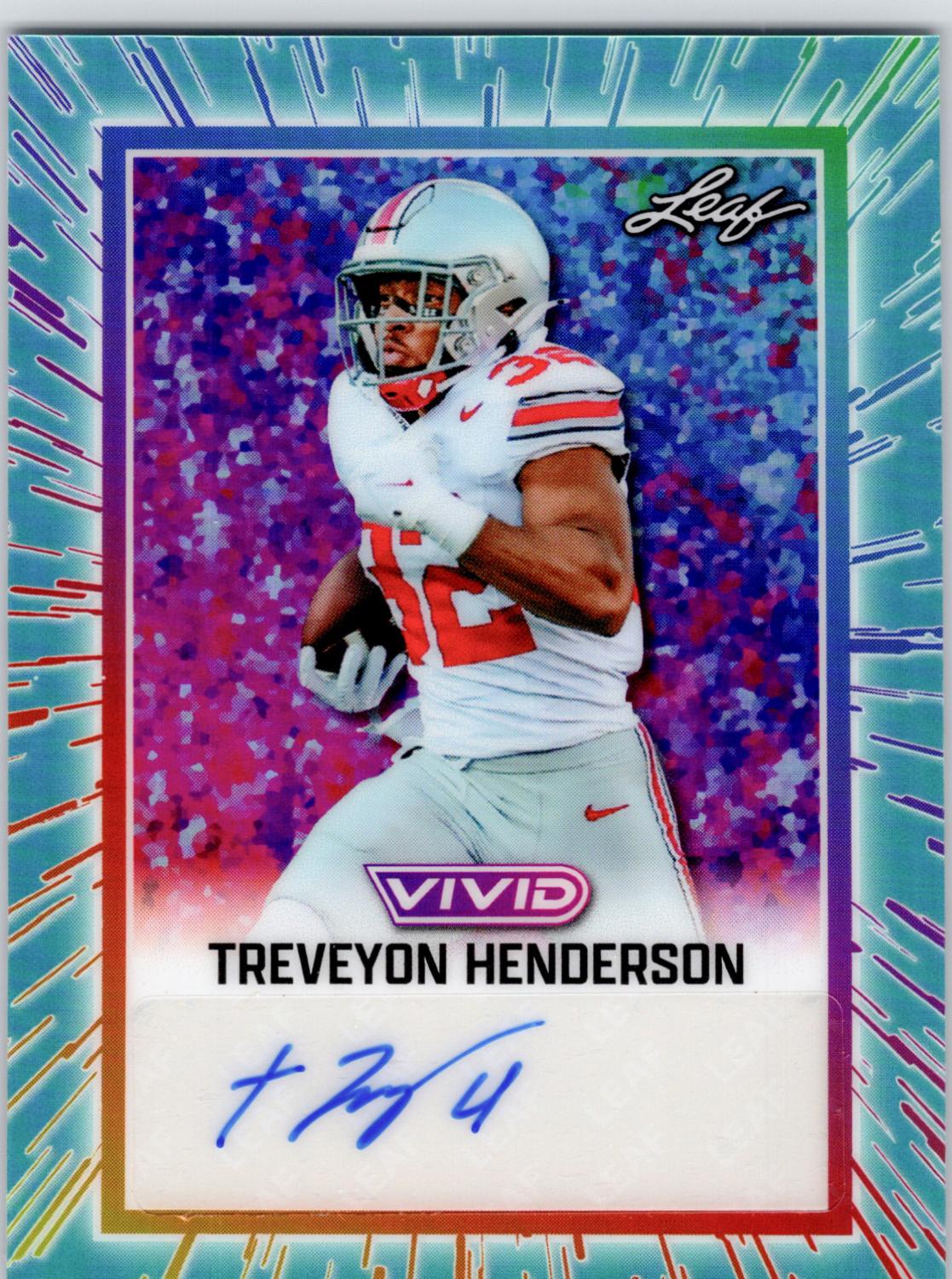 TreVeyon Henderson [Prismatic Teal] #BA-TH1