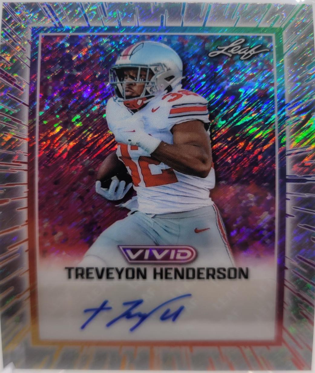 TreVeyon Henderson [Prismatic Yellow] #BA-TH1