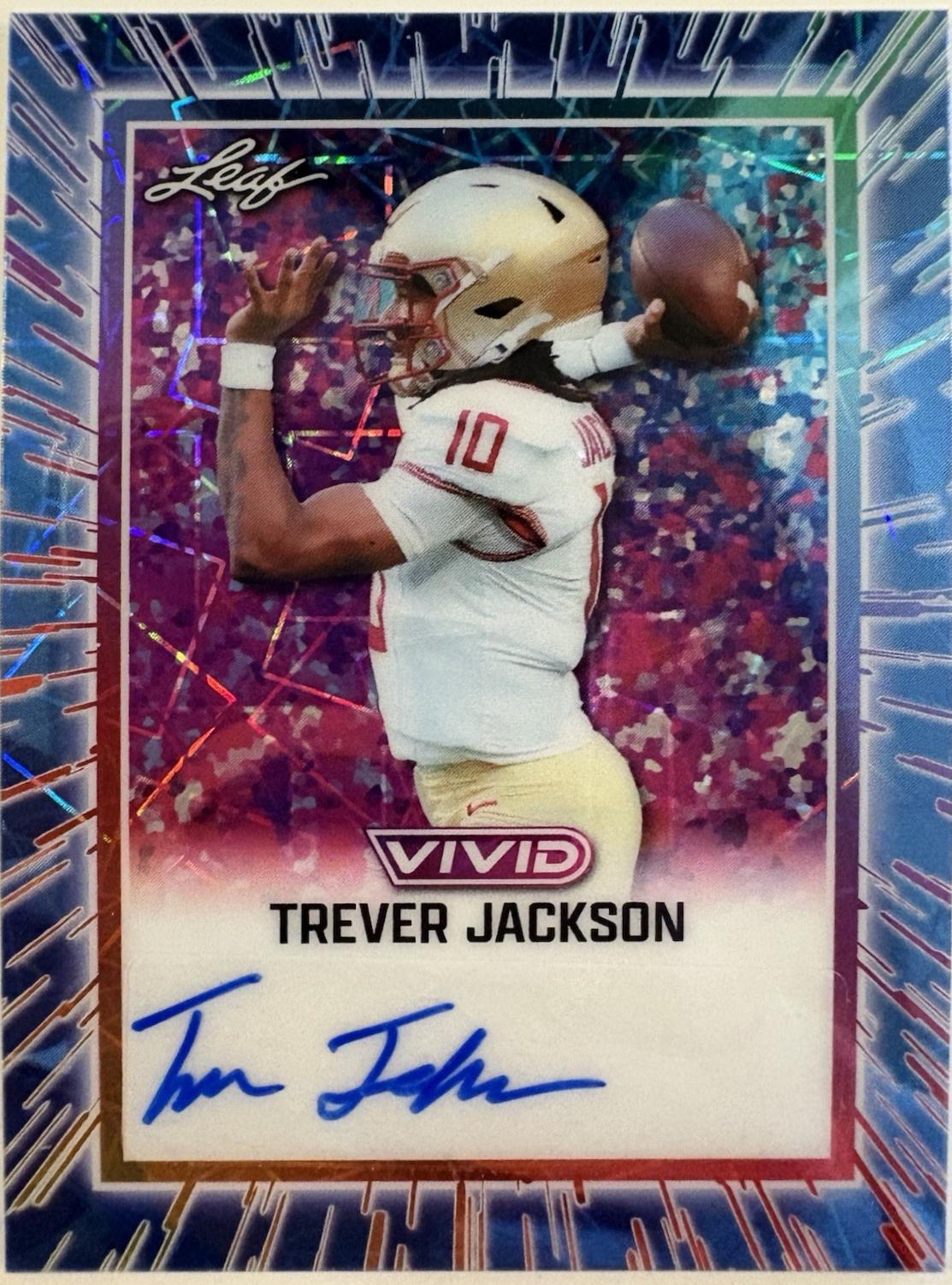 Trever Jackson [Prismatic Blue] #BA-TJ1