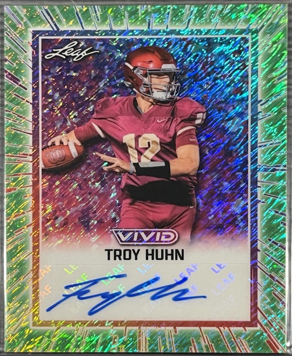 Troy Huhn [Prismatic Green] #BA-TH2