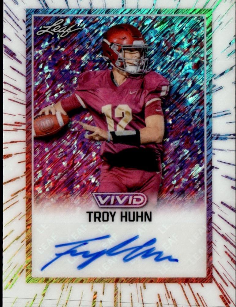 Troy Huhn [Prismatic White] #BA-TH2