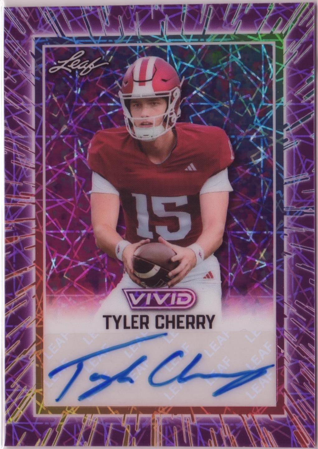 Tyler Cherry [Prismatic Purple] #BA-TC1