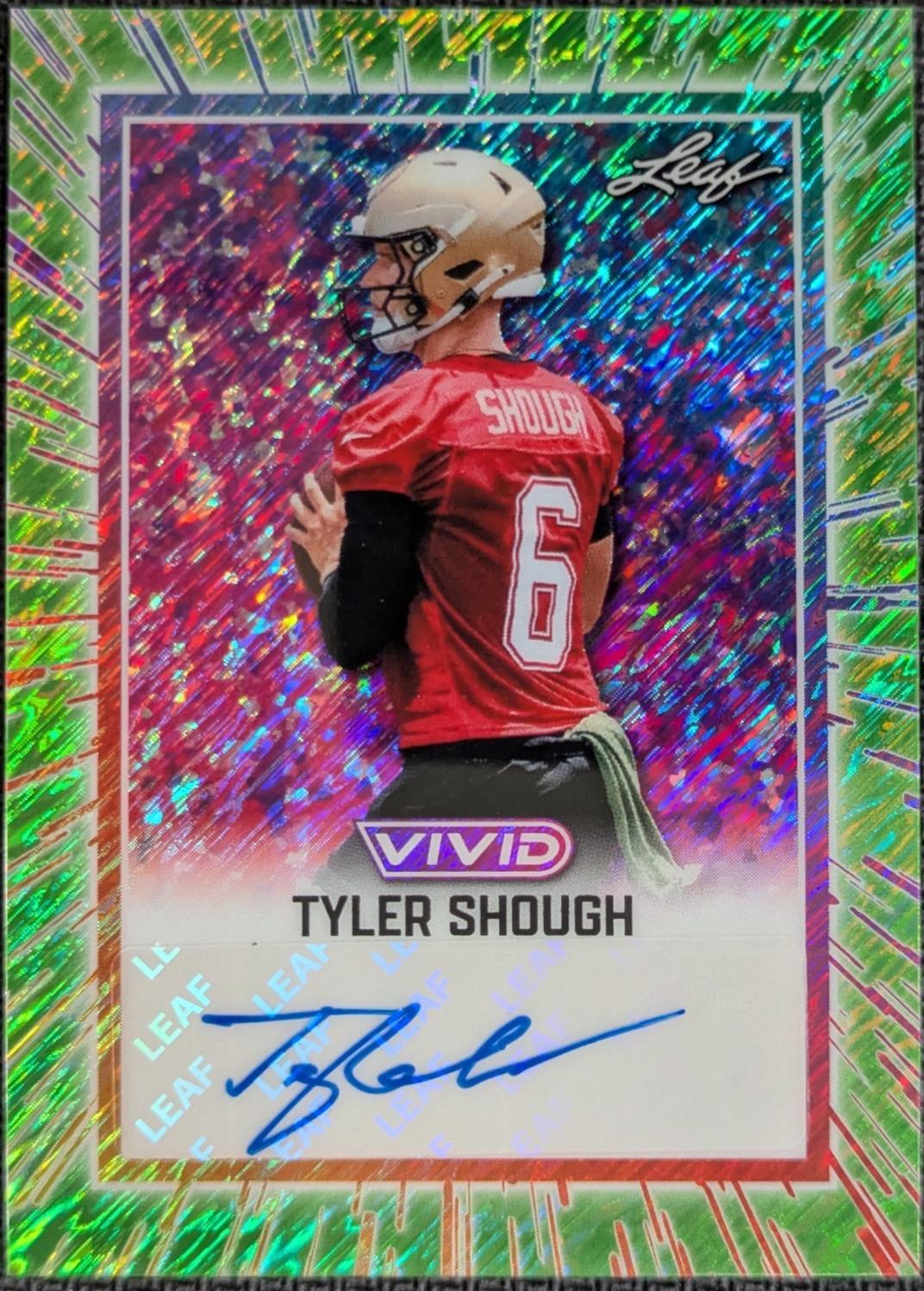 Tyler Shough [Prismatic Green] #BA-TS2