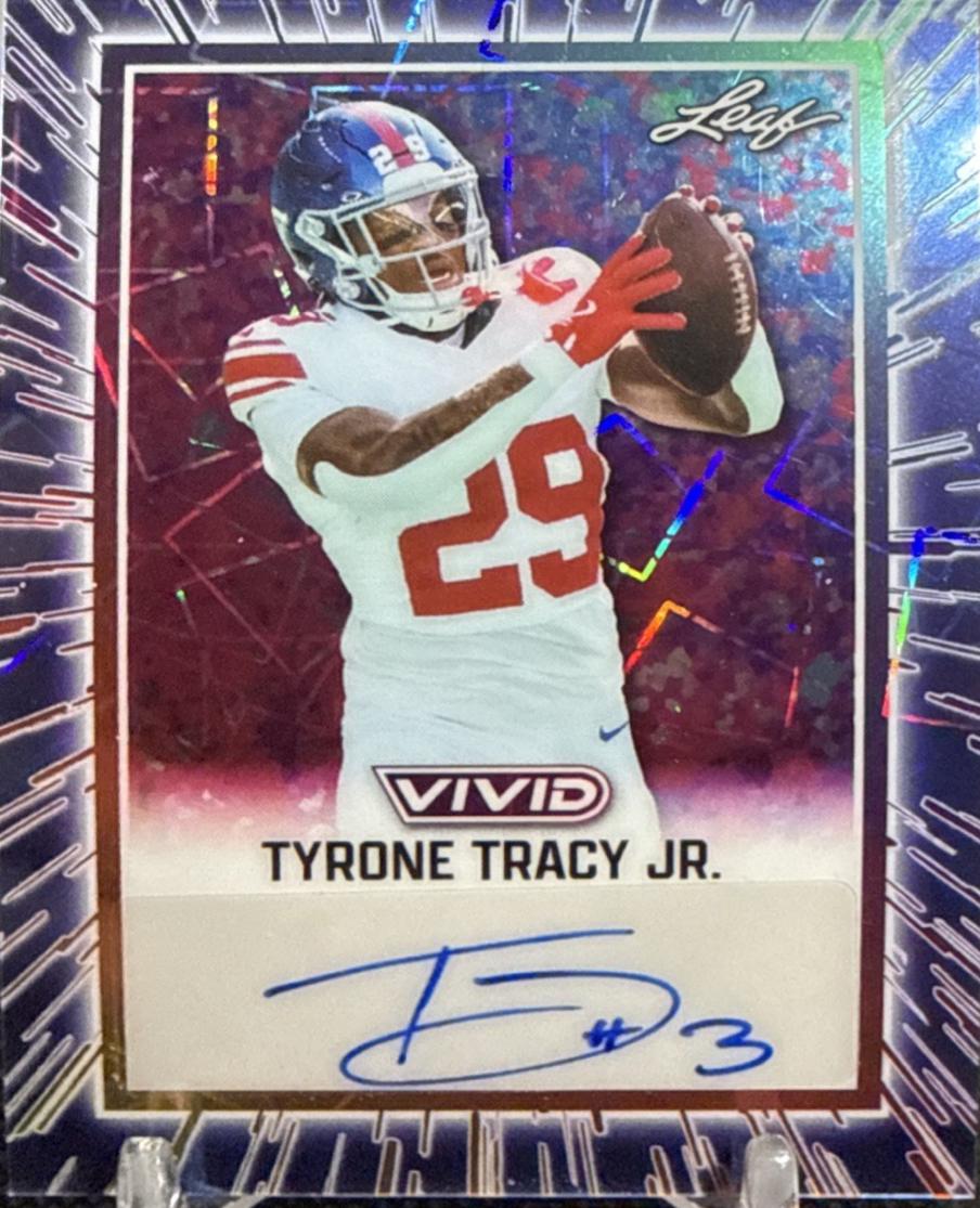 Tyrone Tracy Jr. [Prismatic Blue] #BA-TTJ