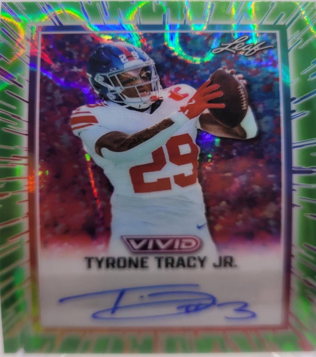 Tyrone Tracy Jr. [Prismatic Green] #BA-TTJ