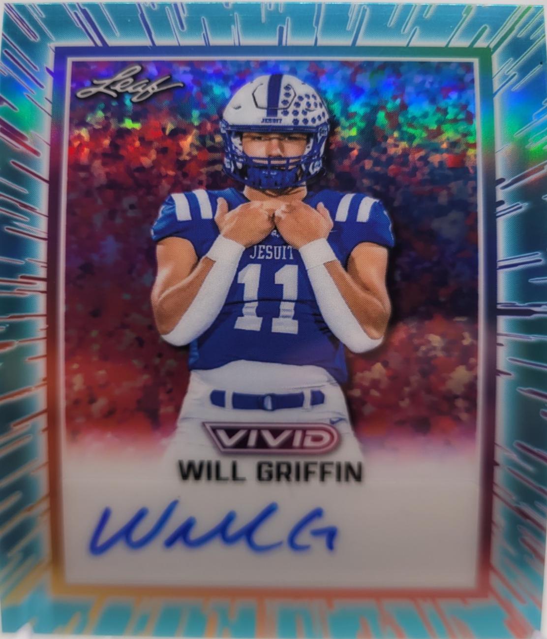 Will Griffin [Prismatic Blue] #BA-WG1