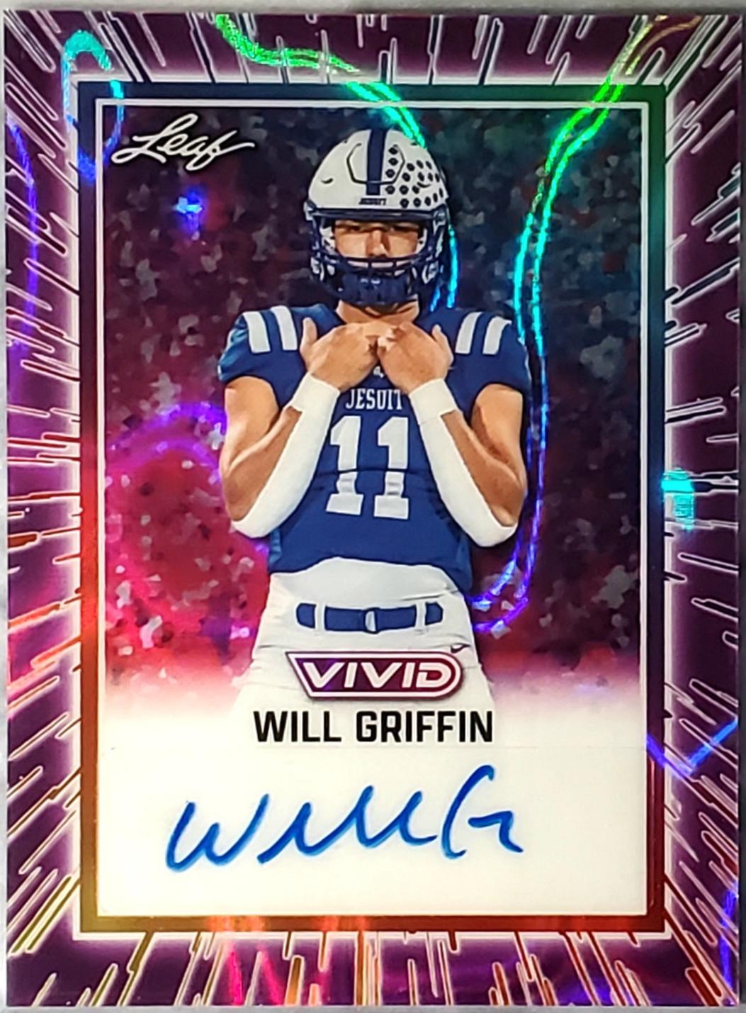 Will Griffin [Prismatic Purple] #BA-WG1