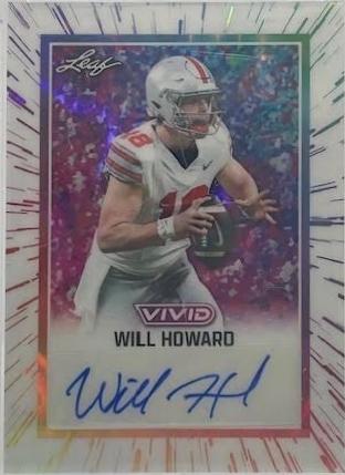 Will Howard [Prismatic White] #BA-WH1