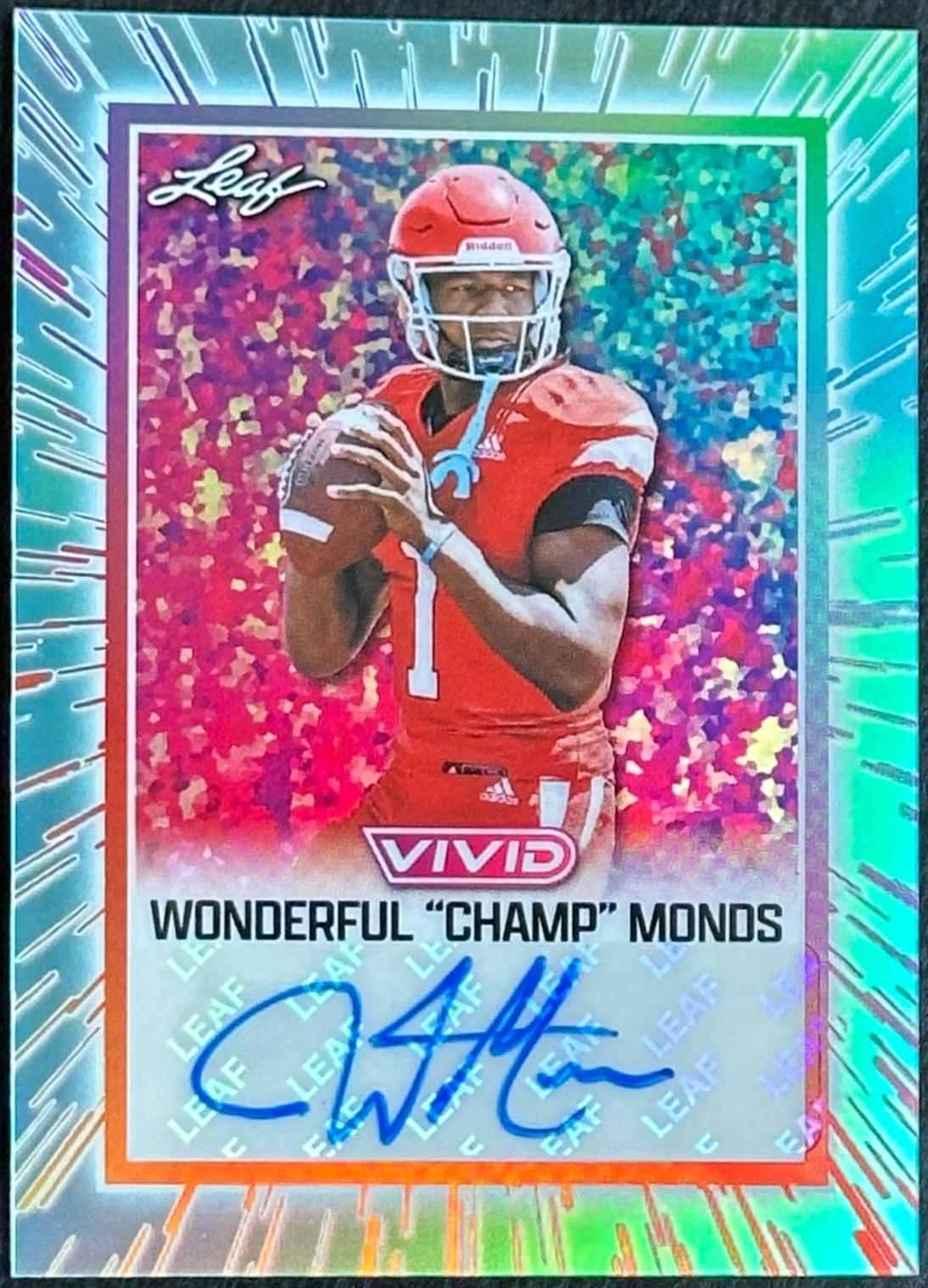 Wonderful Champ Monds IV [Prismatic Teal] #BA-WCM