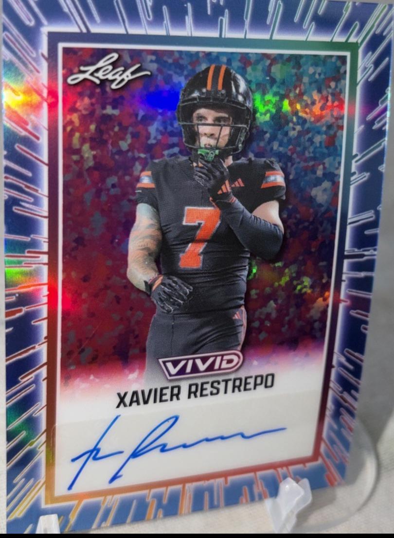Xavier Restrepo [Prismatic Blue] #BA-XR1