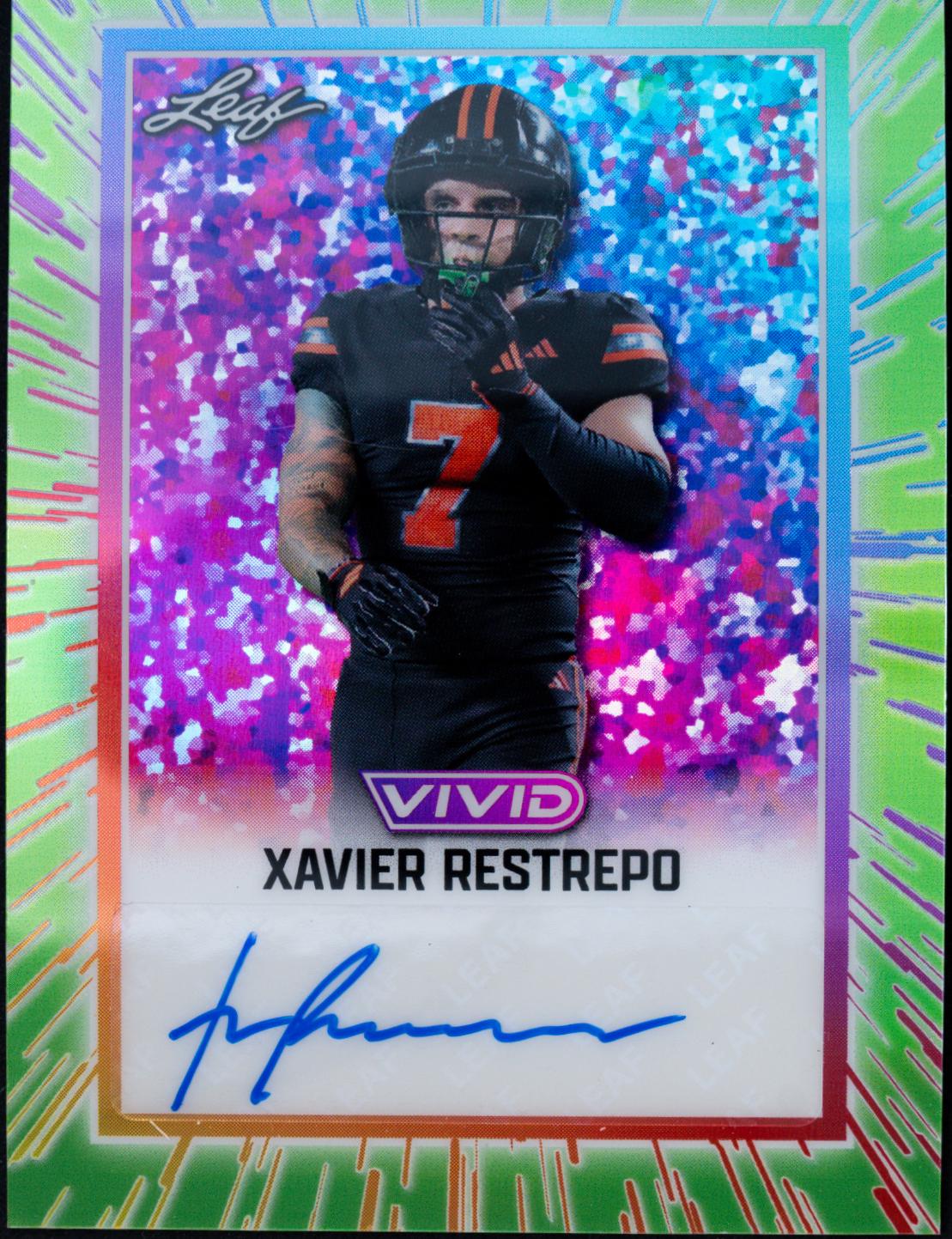 Xavier Restrepo [Prismatic Green] #BA-XR1