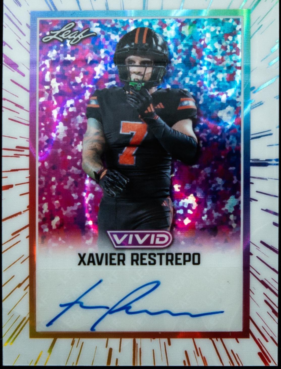 Xavier Restrepo [Prismatic White] #BA-XR1
