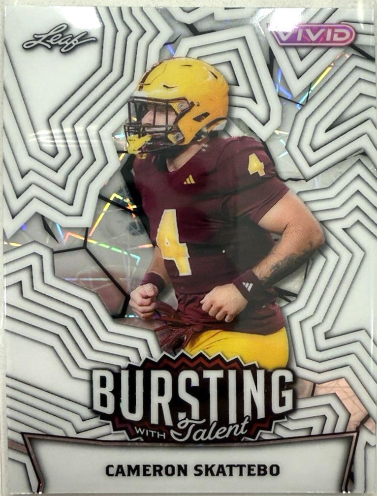 Cameron Skattebo [Prismatic White] #TB-10