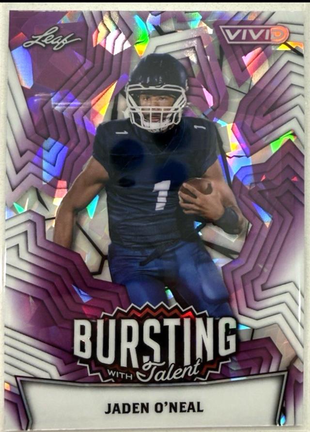 Jaden O'Neal [Prismatic Purple] #TB-40