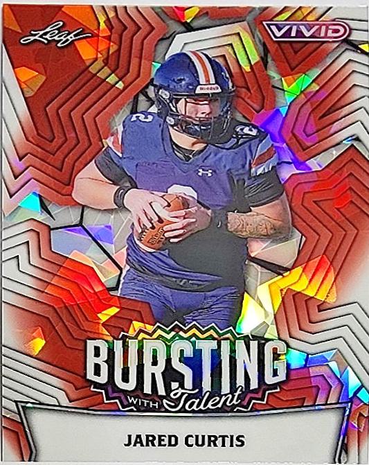 Jared Curtis [Prismatic Red] #TB-42