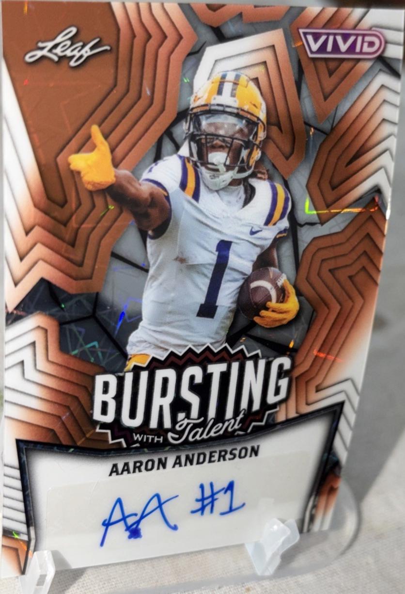 Aaron Anderson [Prismatic Orange] #TA-AA1