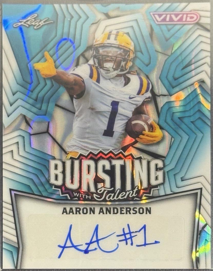 Aaron Anderson [Prismatic Teal] #TA-AA1
