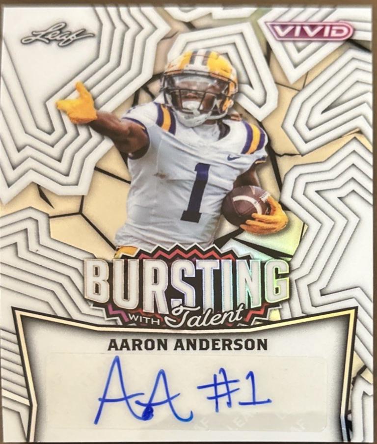 Aaron Anderson [Prismatic White] #TA-AA1