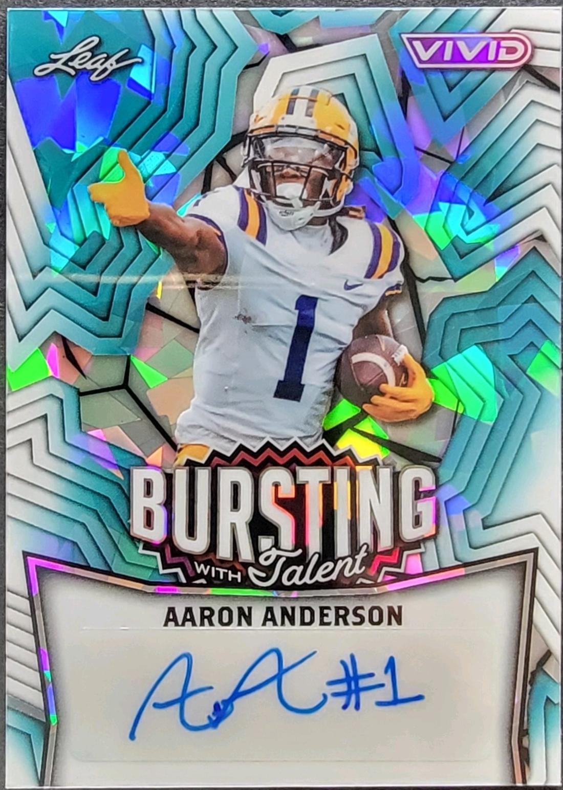 Aaron Anderson [Prismatic Yellow] #TA-AA1