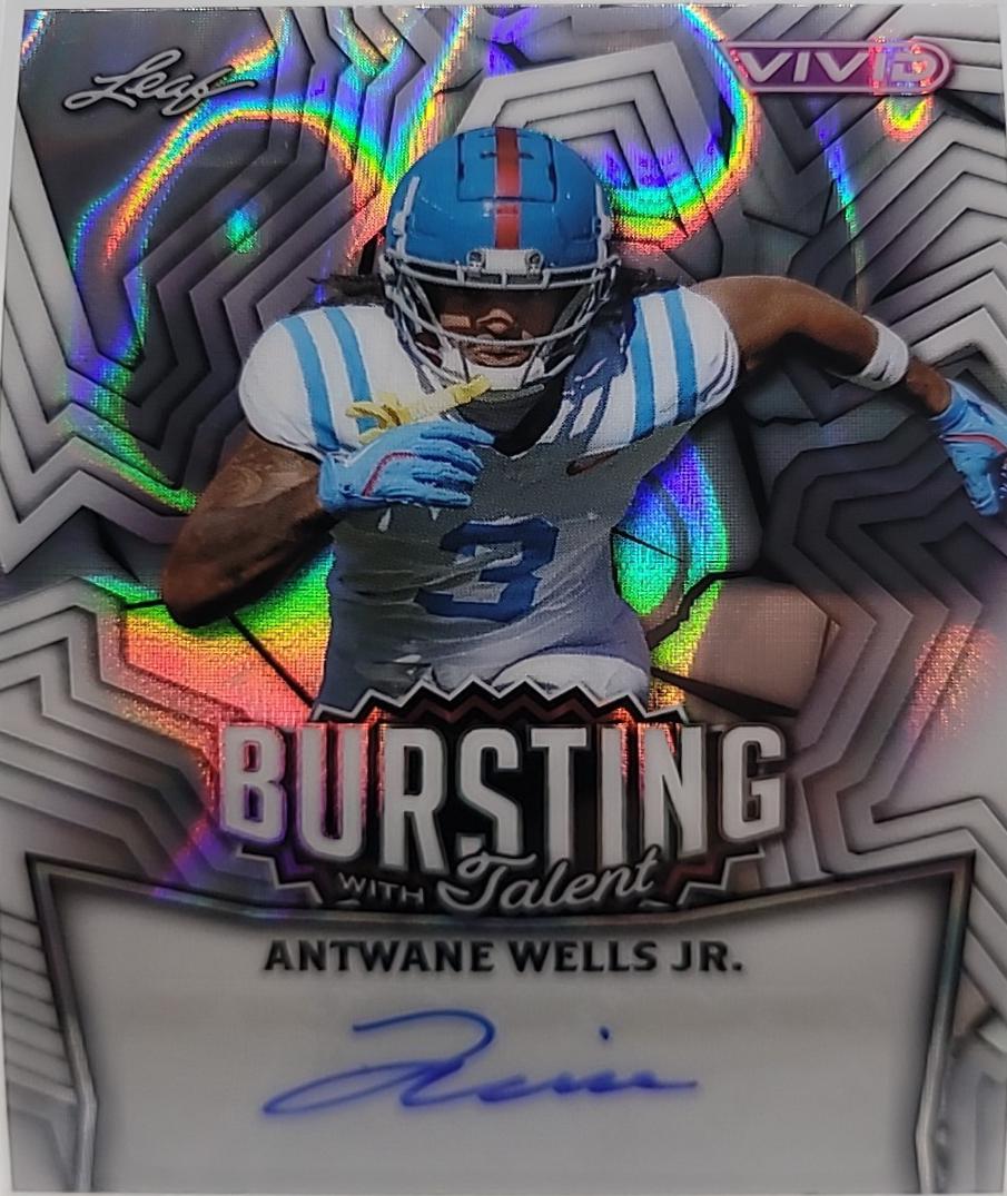 Antwane Wells Jr. [Prismatic Cool Gray] #TA-AWJ