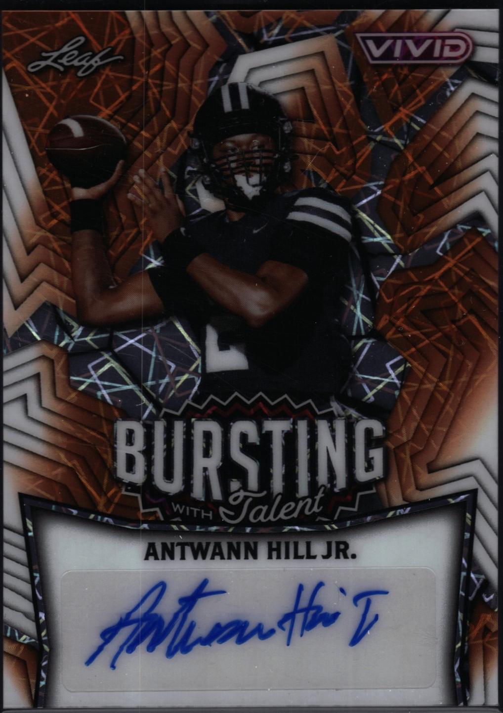 Antwann Hill Jr. [Prismatic Orange] #TA-AHJ