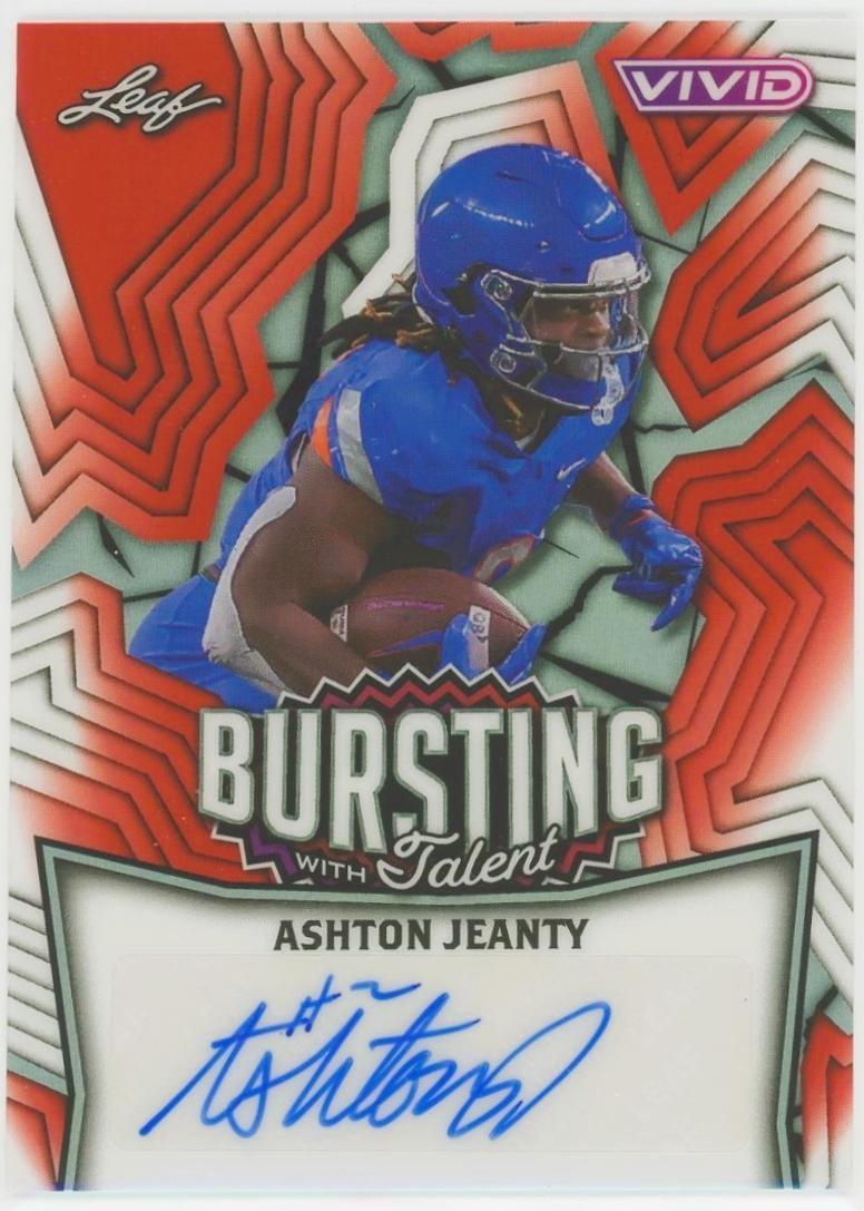 Ashton Jeanty [Prismatic Red] #TA-AJ1