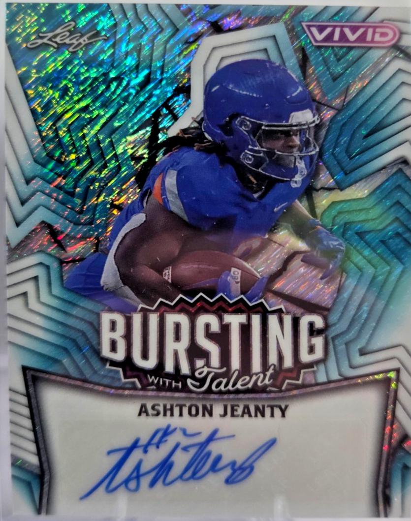 Ashton Jeanty [Prismatic Teal] #TA-AJ1