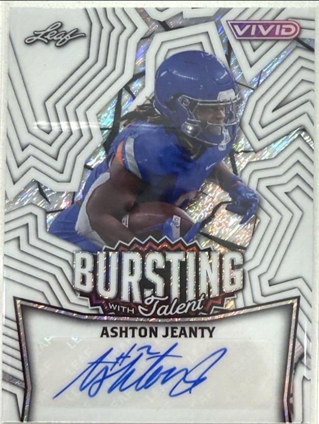 Ashton Jeanty [Prismatic White] #TA-AJ1