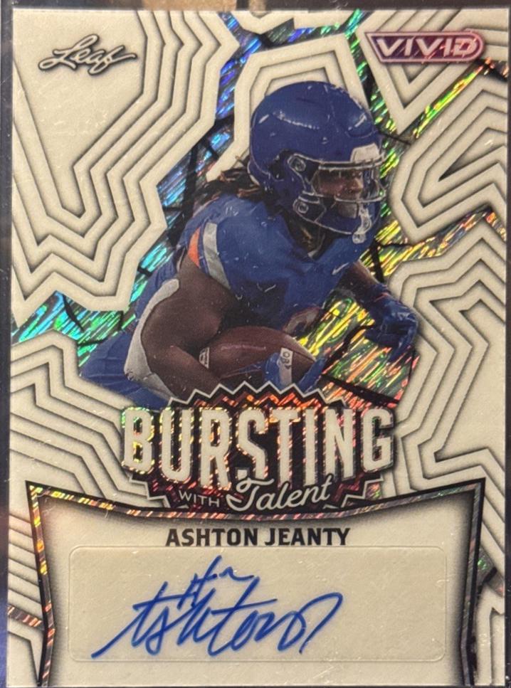 Ashton Jeanty [Prismatic Yellow] #TA-AJ1
