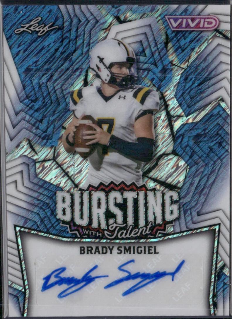 Brady Smigiel [Prismatic Blue] #TA-BS1