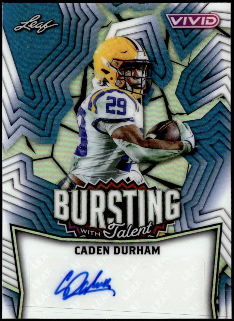 Caden Durham [Prismatic Blue] #TA-CD1