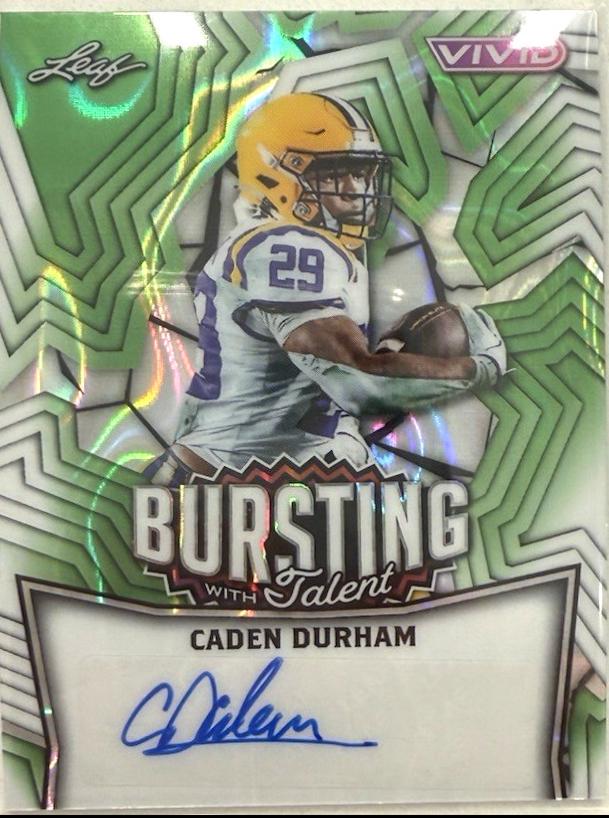 Caden Durham [Prismatic Green] #TA-CD1