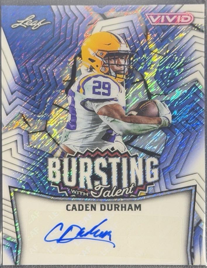 Caden Durham [Prismatic Purple] #TA-CD1