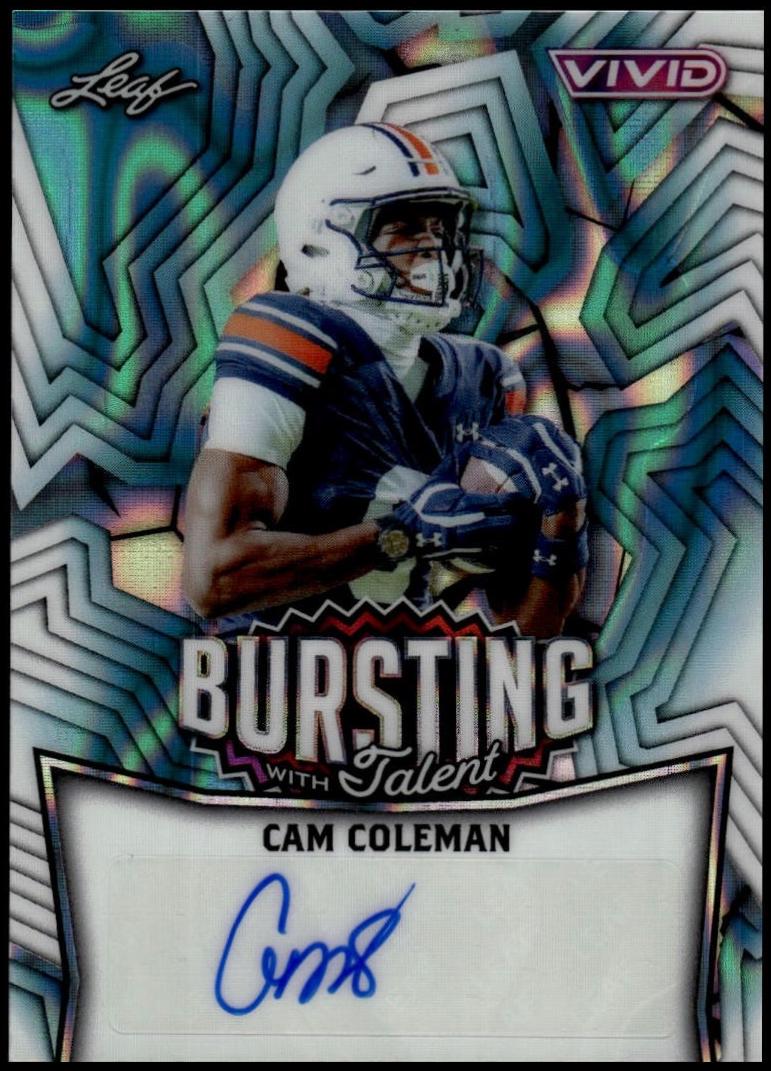 Cam Coleman [Prismatic Teal] #TA-CC1