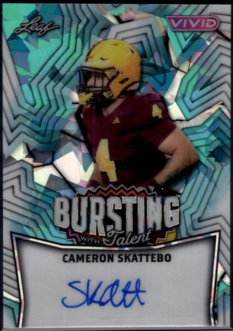 Cameron Skattebo [Prismatic Teal] #TA-CS1