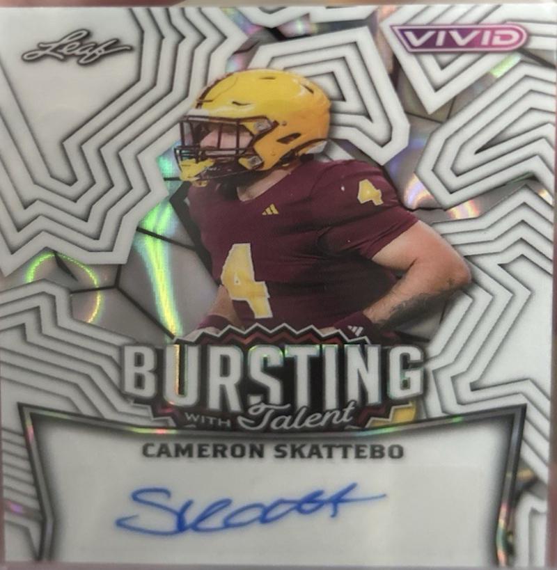 Cameron Skattebo [Prismatic White] #TA-CS1