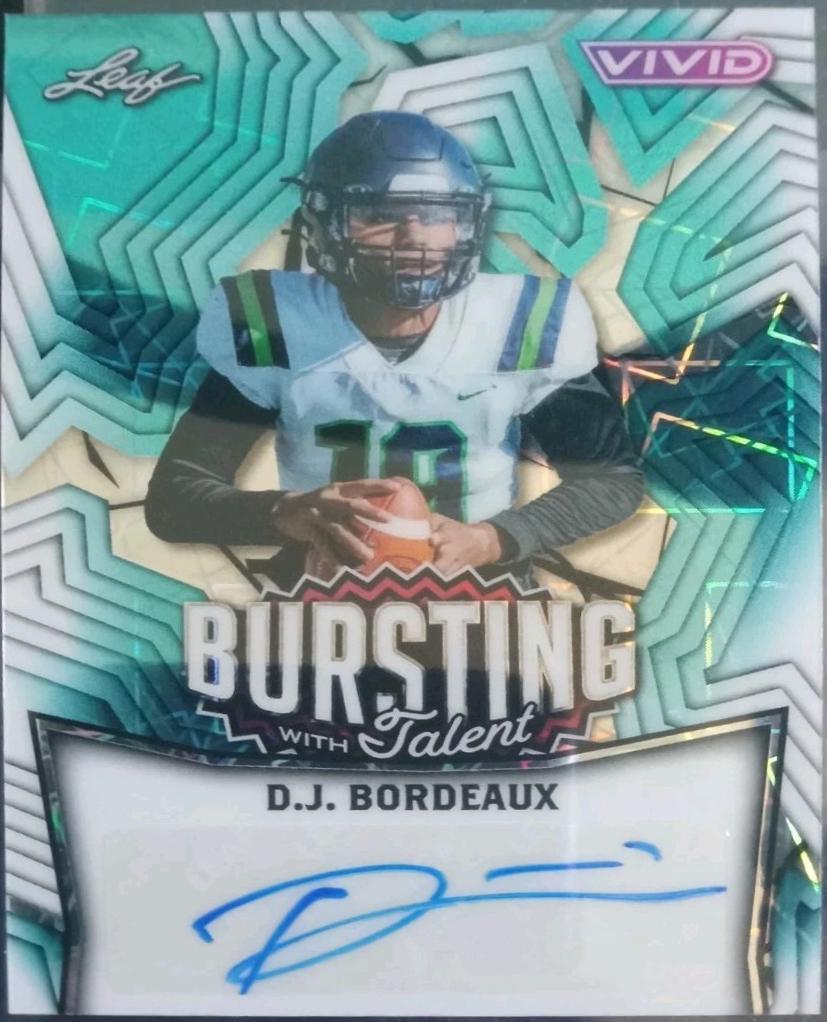 D.J. Bordeaux [Prismatic Teal] #TA-DJB